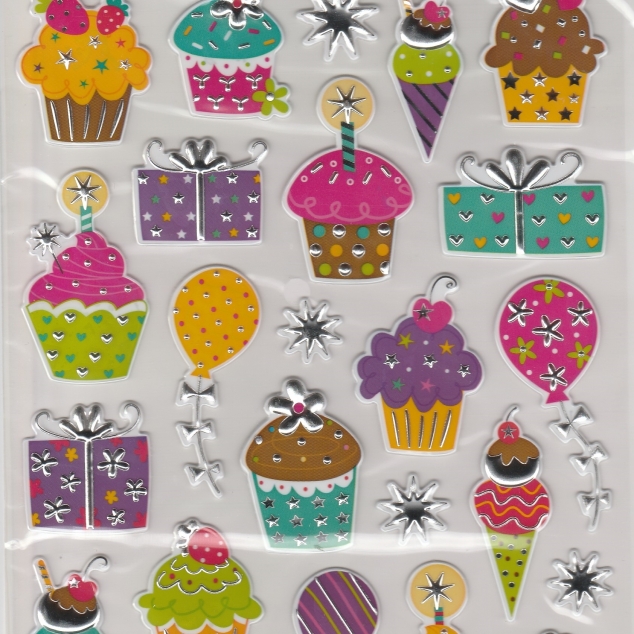 Sparkle Stickers. 