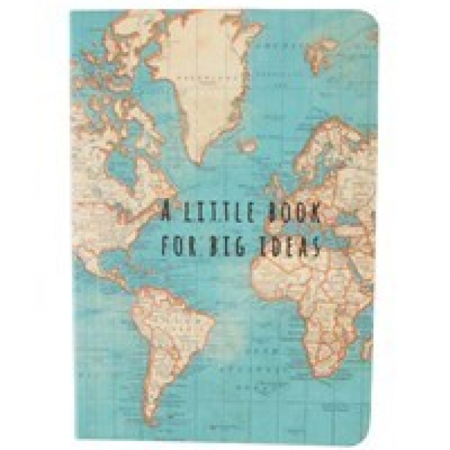 Vintage Notebook. A little Book for Big Ideas. 