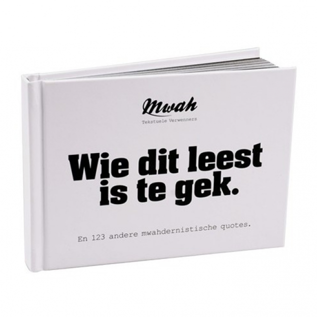 Boekje met Mwah Quotes. 