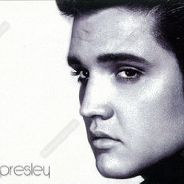 Ansichtkaart Elvis Presley. 